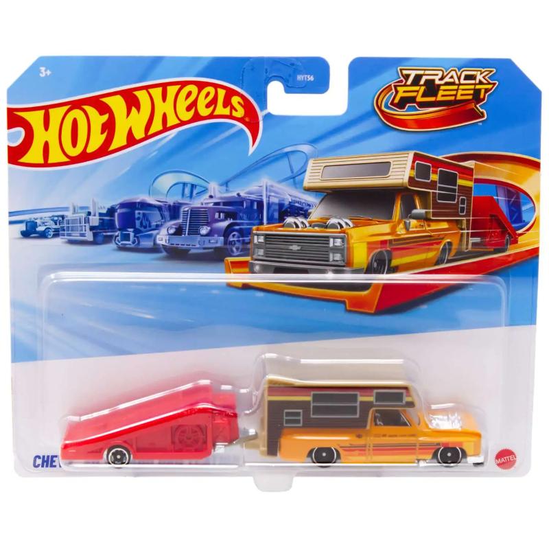 Hot Wheels Track Fleet - Chevy Silverado Driftcation | Mighty Utan