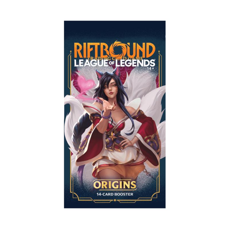 Riftbound Trading Card Game League Of Legends Origins Booster